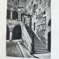 1897 FLORENCE HISTORY MEDICI ARTS antique ILLUSTRATED decorative vellum binding