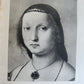 1897 FLORENCE HISTORY MEDICI ARTS antique ILLUSTRATED decorative vellum binding