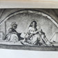 1897 FLORENCE HISTORY MEDICI ARTS antique ILLUSTRATED decorative vellum binding