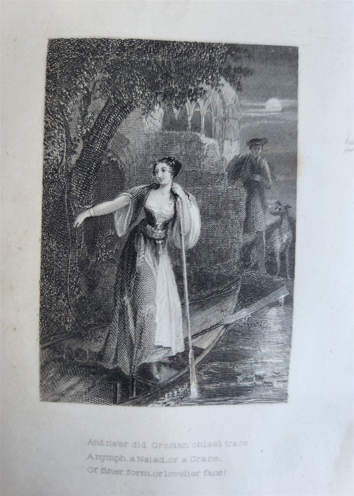 1852 POETICAL WORKS of SIR WALTER SCOTT antique ILLUSTRATED Civil War era
