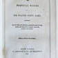 1852 POETICAL WORKS of SIR WALTER SCOTT antique ILLUSTRATED Civil War era