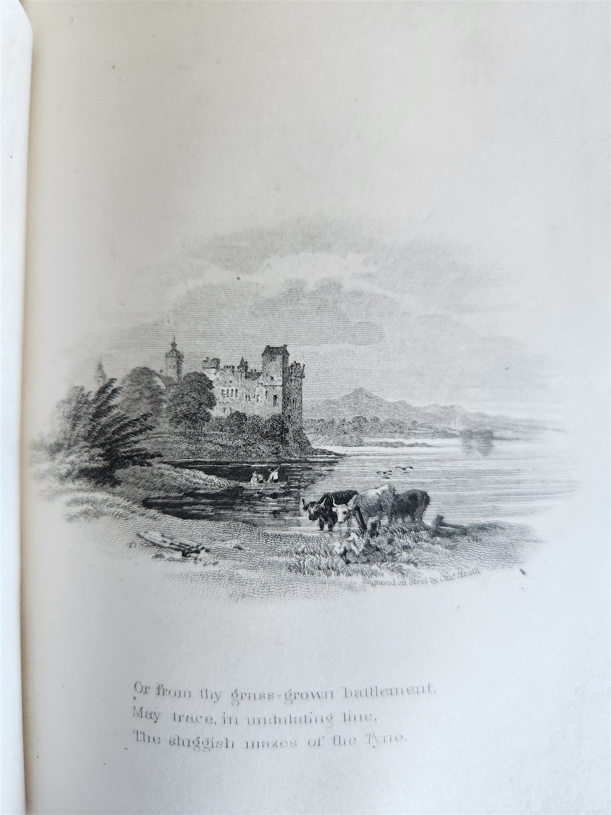 1852 POETICAL WORKS of SIR WALTER SCOTT antique ILLUSTRATED Civil War era