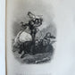 1852 POETICAL WORKS of SIR WALTER SCOTT antique ILLUSTRATED Civil War era
