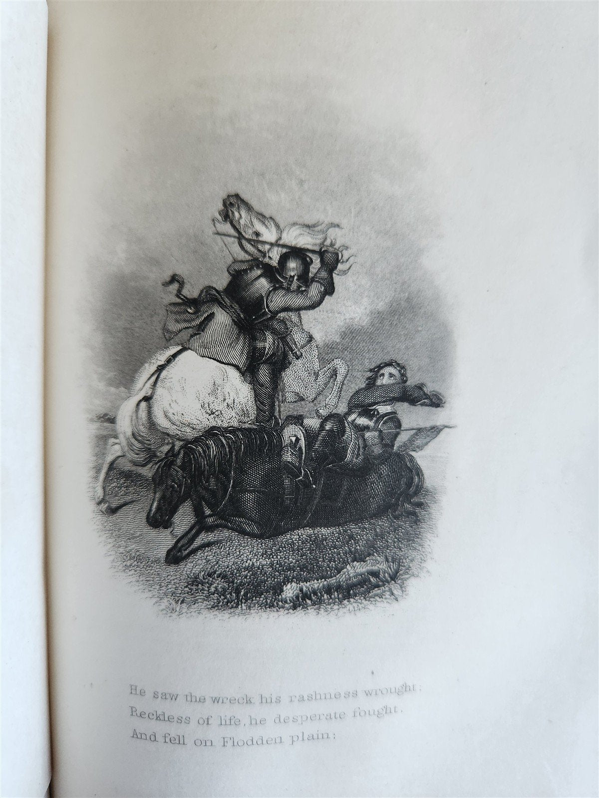 1852 POETICAL WORKS of SIR WALTER SCOTT antique ILLUSTRATED Civil War era