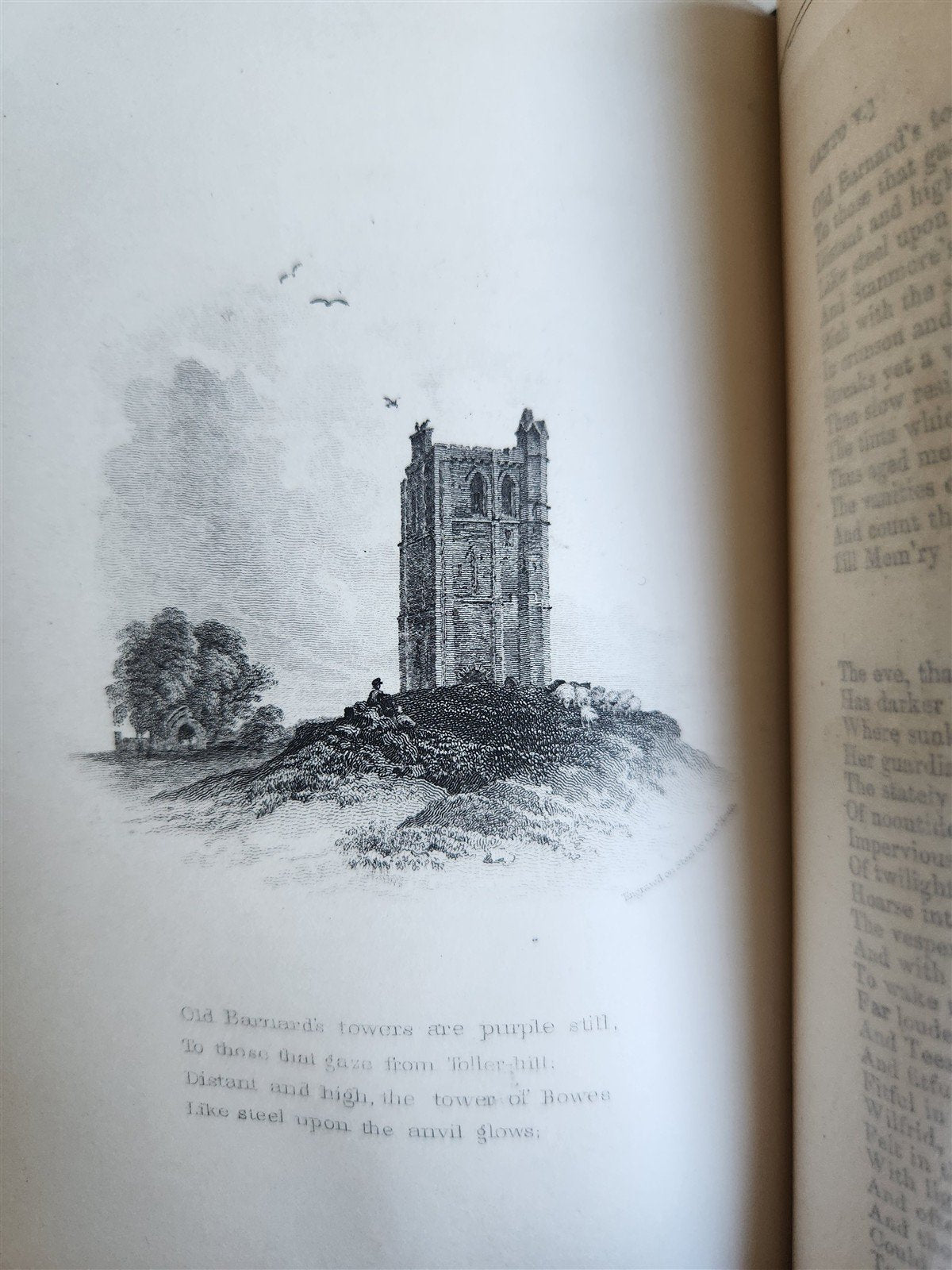 1852 POETICAL WORKS of SIR WALTER SCOTT antique ILLUSTRATED Civil War era