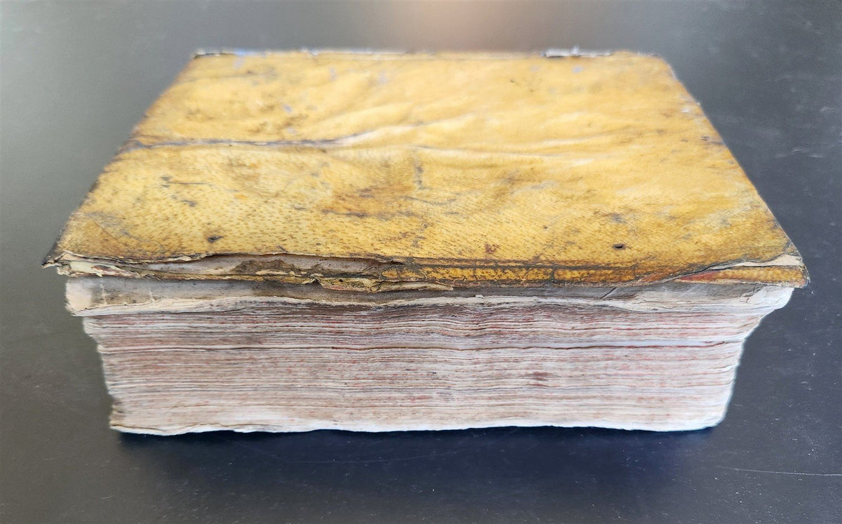 1599 BIBLE in LATIN ILLUSTRATED vellum ANTIQUE Cornelius Vanderbilt provenance