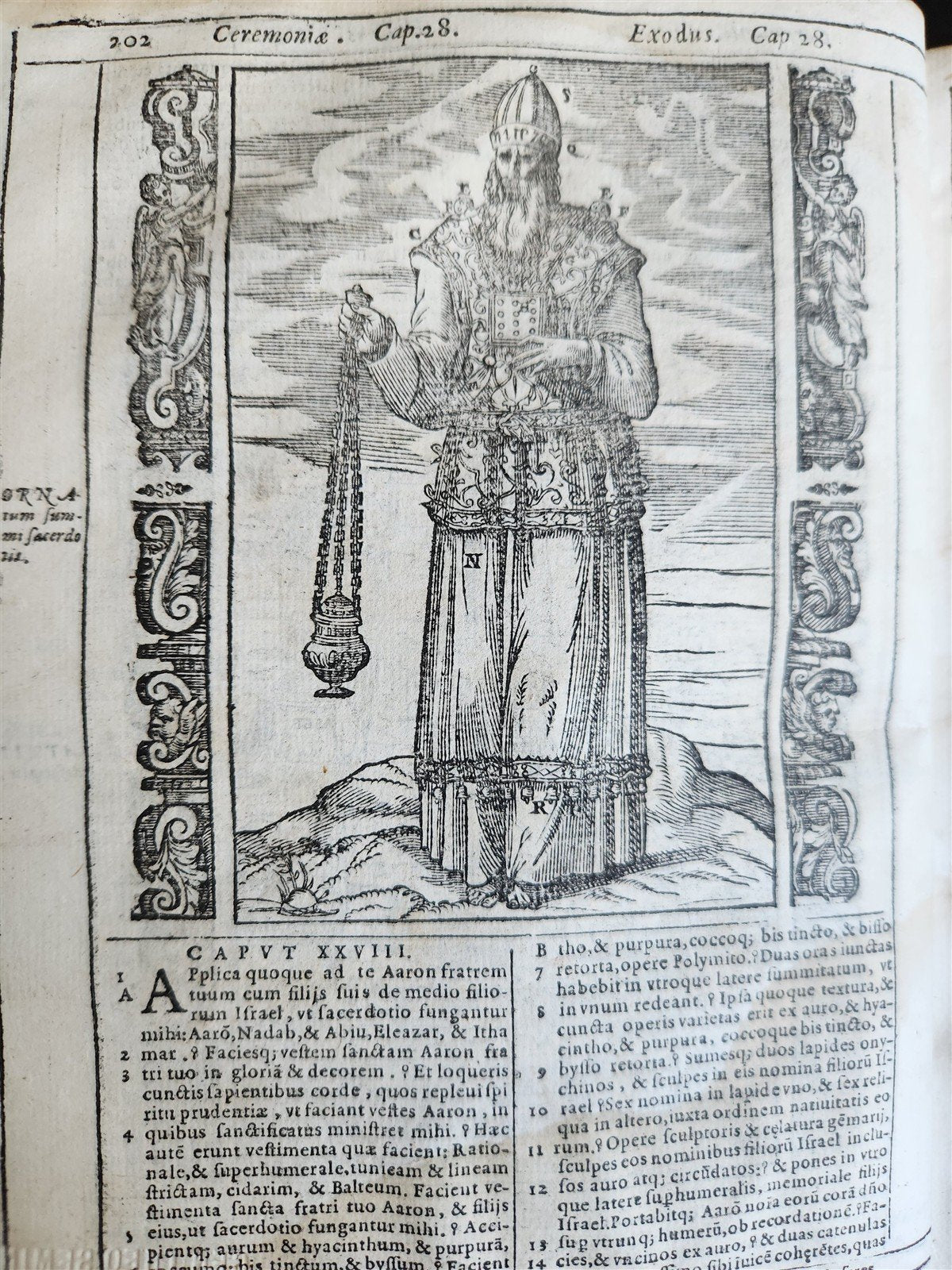 1599 BIBLE in LATIN ILLUSTRATED vellum ANTIQUE Cornelius Vanderbilt provenance