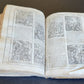 1599 BIBLE in LATIN ILLUSTRATED vellum ANTIQUE Cornelius Vanderbilt provenance