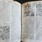 1599 BIBLE in LATIN ILLUSTRATED vellum ANTIQUE Cornelius Vanderbilt provenance