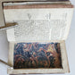 1754 BOOK SHAPE HIDDEN SAFE antique FRENCH LEATHER BOUND VOLUME