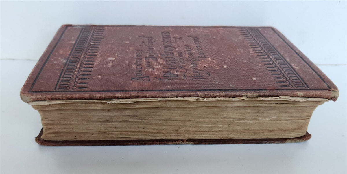 1872 LIVINGSTONE'S AFRICA Herald-Stanley Expedition ILLUSTRATED antique