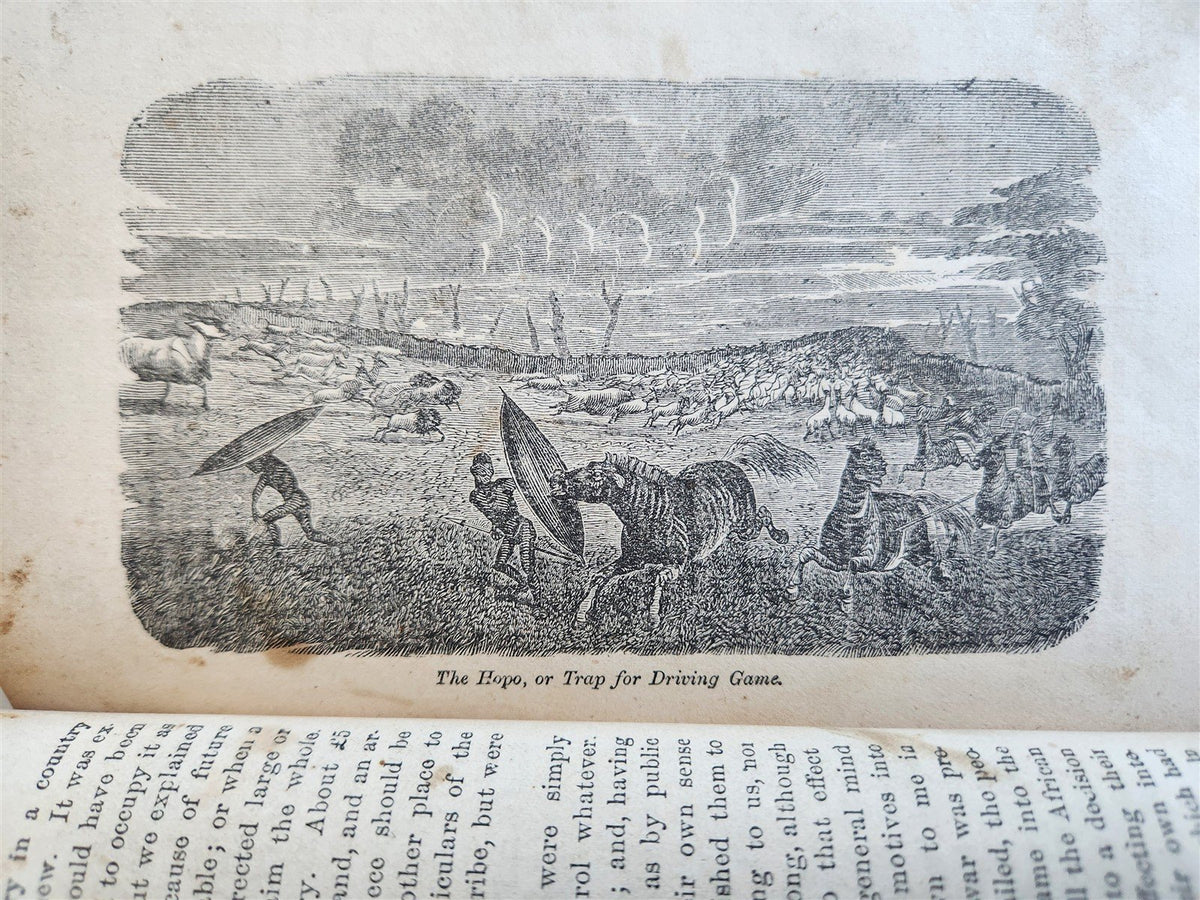 1872 LIVINGSTONE'S AFRICA Herald-Stanley Expedition ILLUSTRATED antique