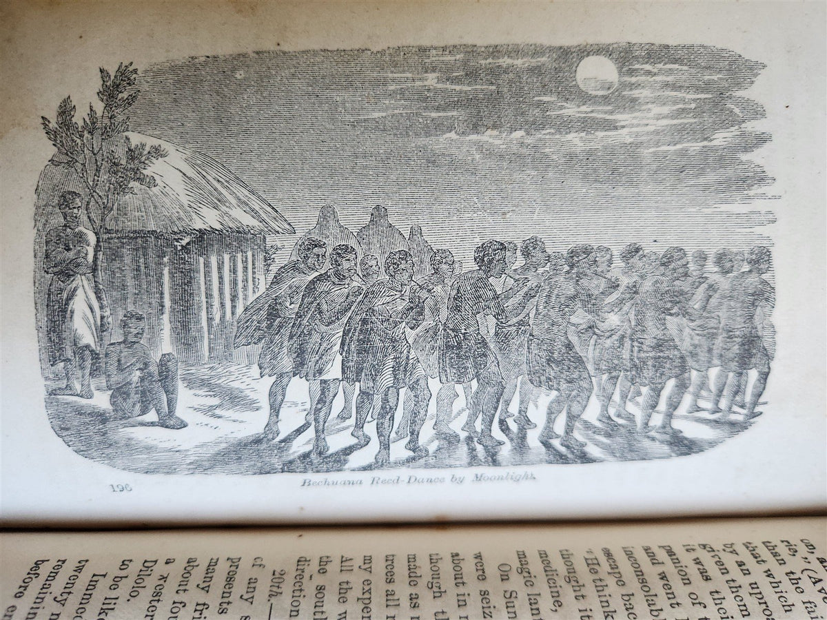 1872 LIVINGSTONE'S AFRICA Herald-Stanley Expedition ILLUSTRATED antique