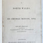 1860s WANDERINGS & EXCURSIONS in NORTH WALES by T. ROSCOE antique ILLUSTRATED