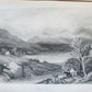 1860s WANDERINGS & EXCURSIONS in NORTH WALES by T. ROSCOE antique ILLUSTRATED