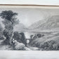 1860s WANDERINGS & EXCURSIONS in NORTH WALES by T. ROSCOE antique ILLUSTRATED