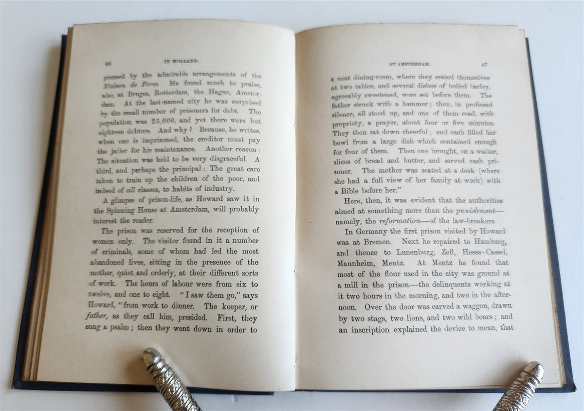 1893 STORY of JOHN HOWARD THE PRISON REFORMER antique