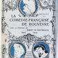 1906 FRENCH CARICATURE ALBUM antique LA DESSINS COMEDIE-FRANCAISE de ROUVEYRE