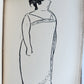 1906 FRENCH CARICATURE ALBUM antique LA DESSINS COMEDIE-FRANCAISE de ROUVEYRE