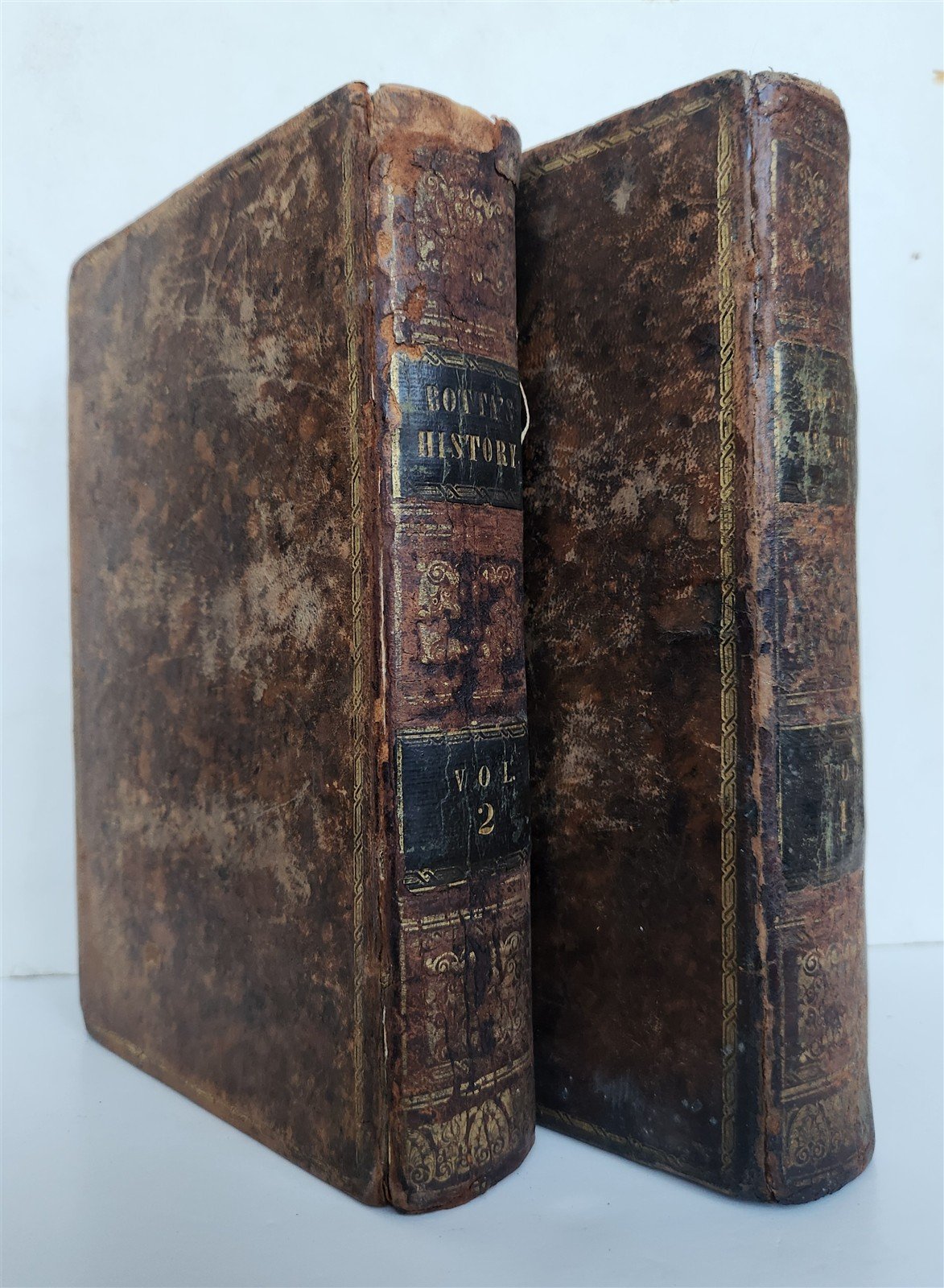 1834 HISTORY OF WAR of INDEPENDENCE of UNITED STATES of AMERICA antique 2 VOLS
