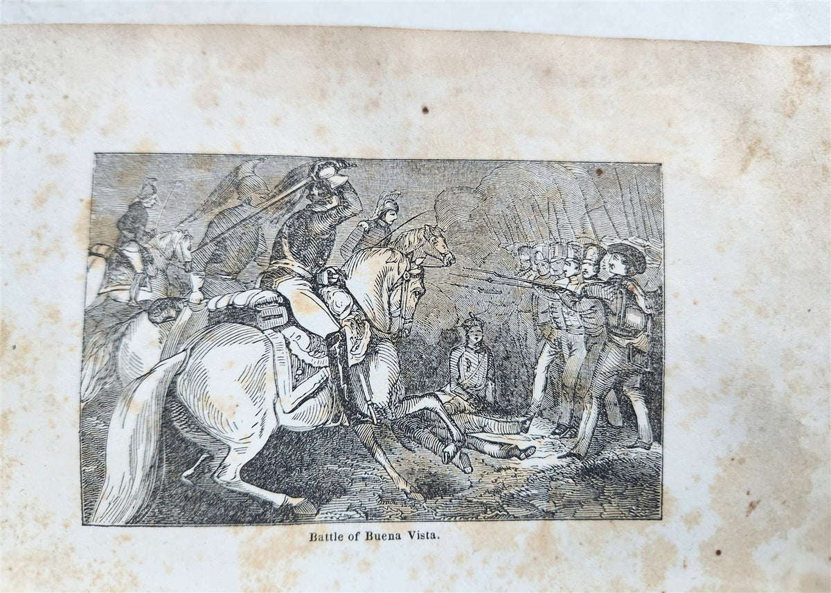 1848 THE MEXICAN WAR and ITS WARRIORS antique ILLUSTRATED Americana