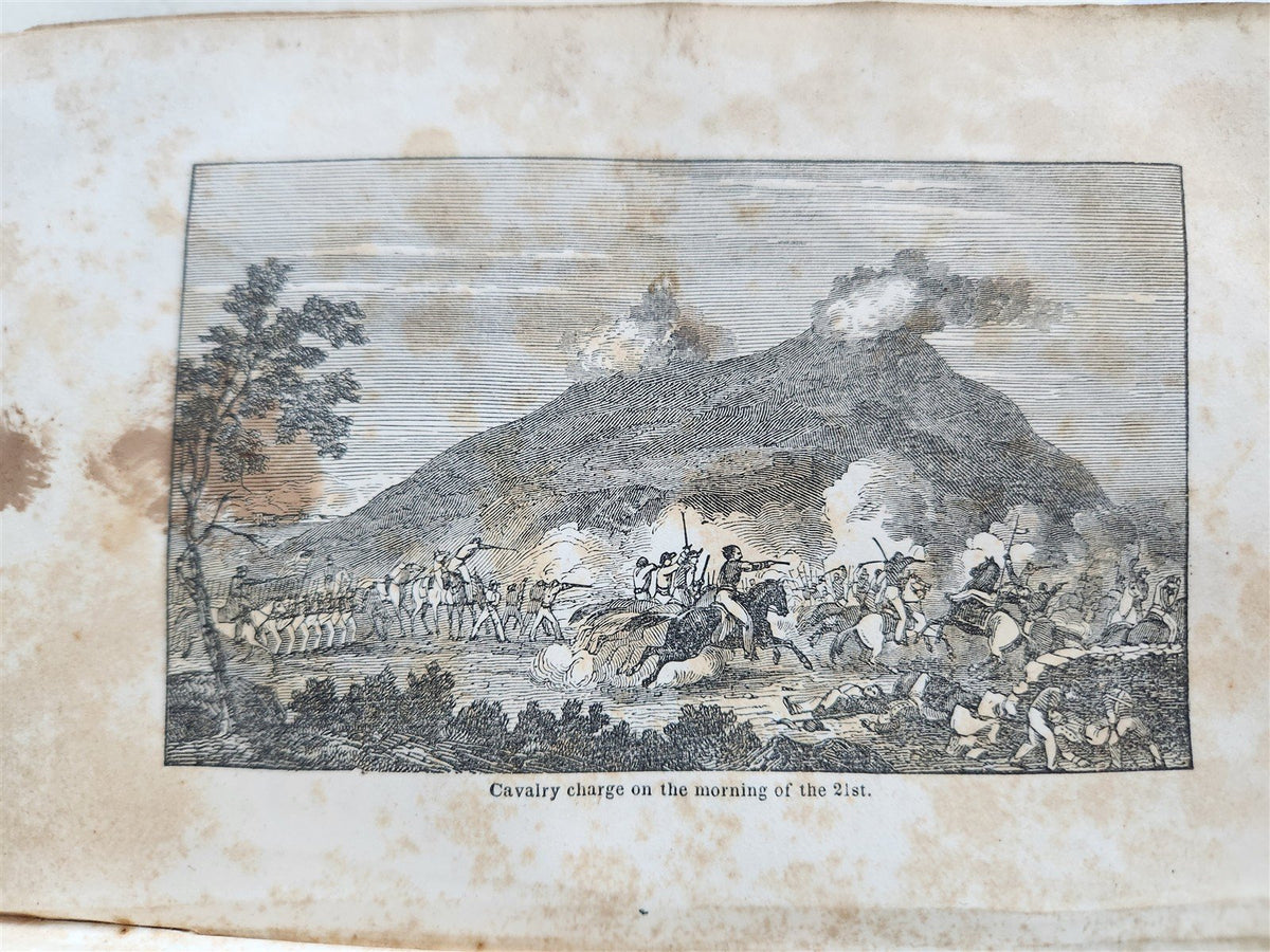1848 THE MEXICAN WAR and ITS WARRIORS antique ILLUSTRATED Americana