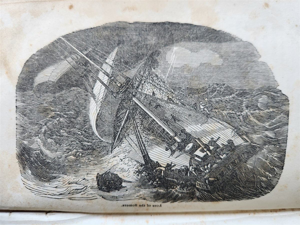 1848 THE MEXICAN WAR and ITS WARRIORS antique ILLUSTRATED Americana