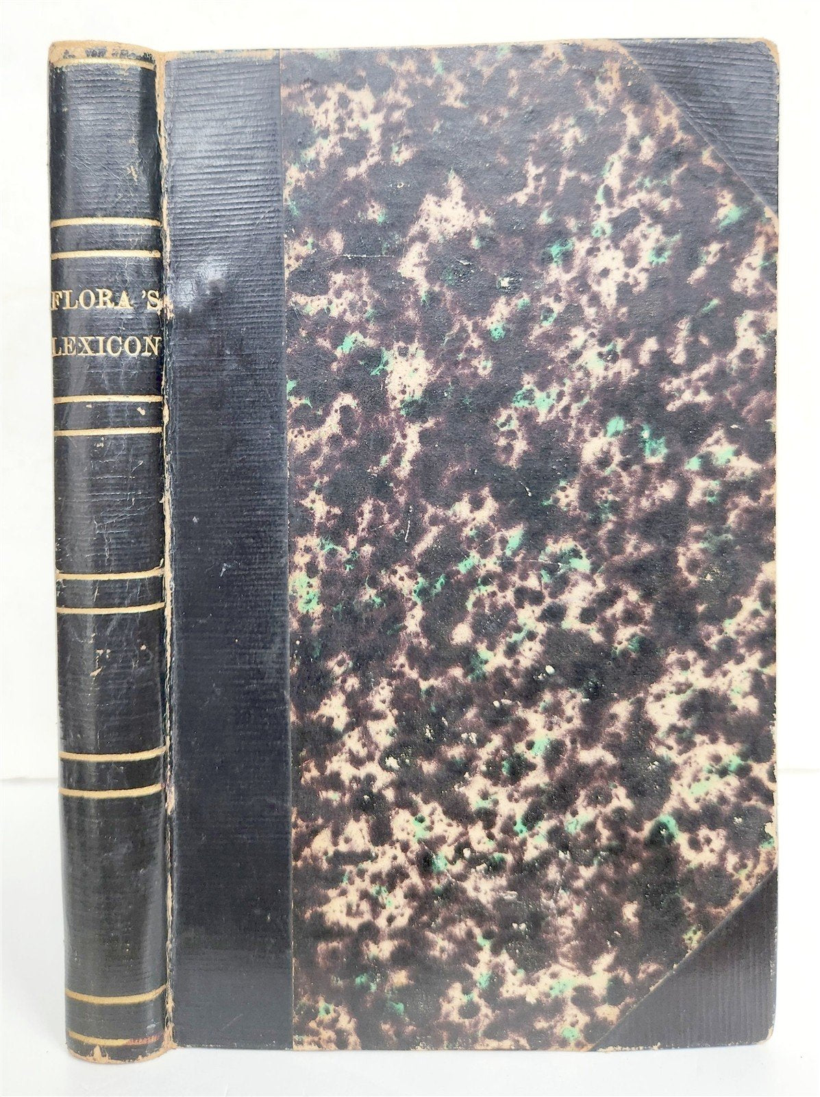 1840 FLORA'S LEXICON LANGUAGE and SENTIMENT of FLOWERS antique ILLUSTRATED