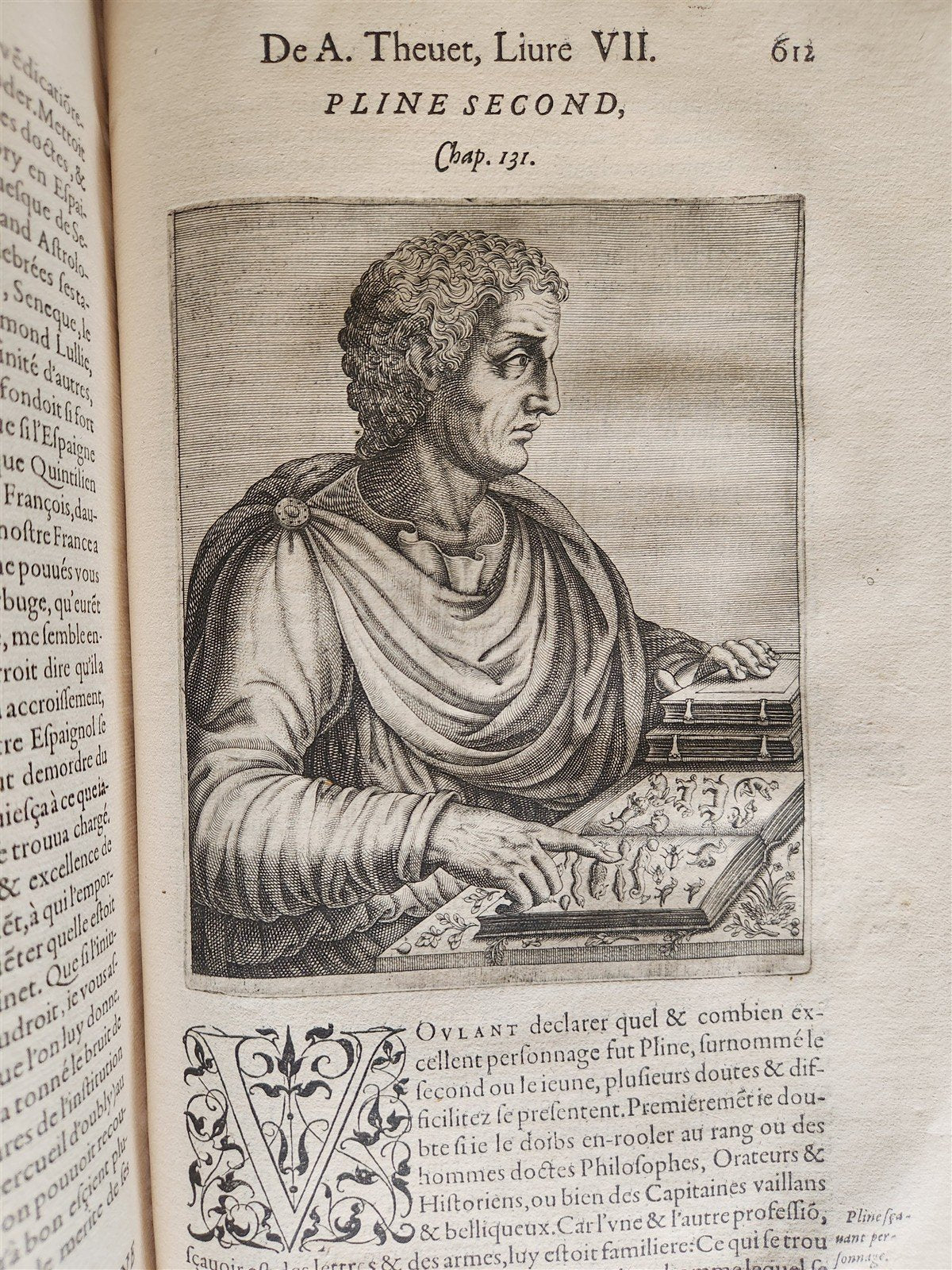 1584 ILLUSTRIOUS GREEK LATIN PAGAN MEN Thevet antique MASSIVE FOLIO illustrated