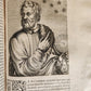1584 ILLUSTRIOUS GREEK LATIN PAGAN MEN Thevet antique MASSIVE FOLIO illustrated