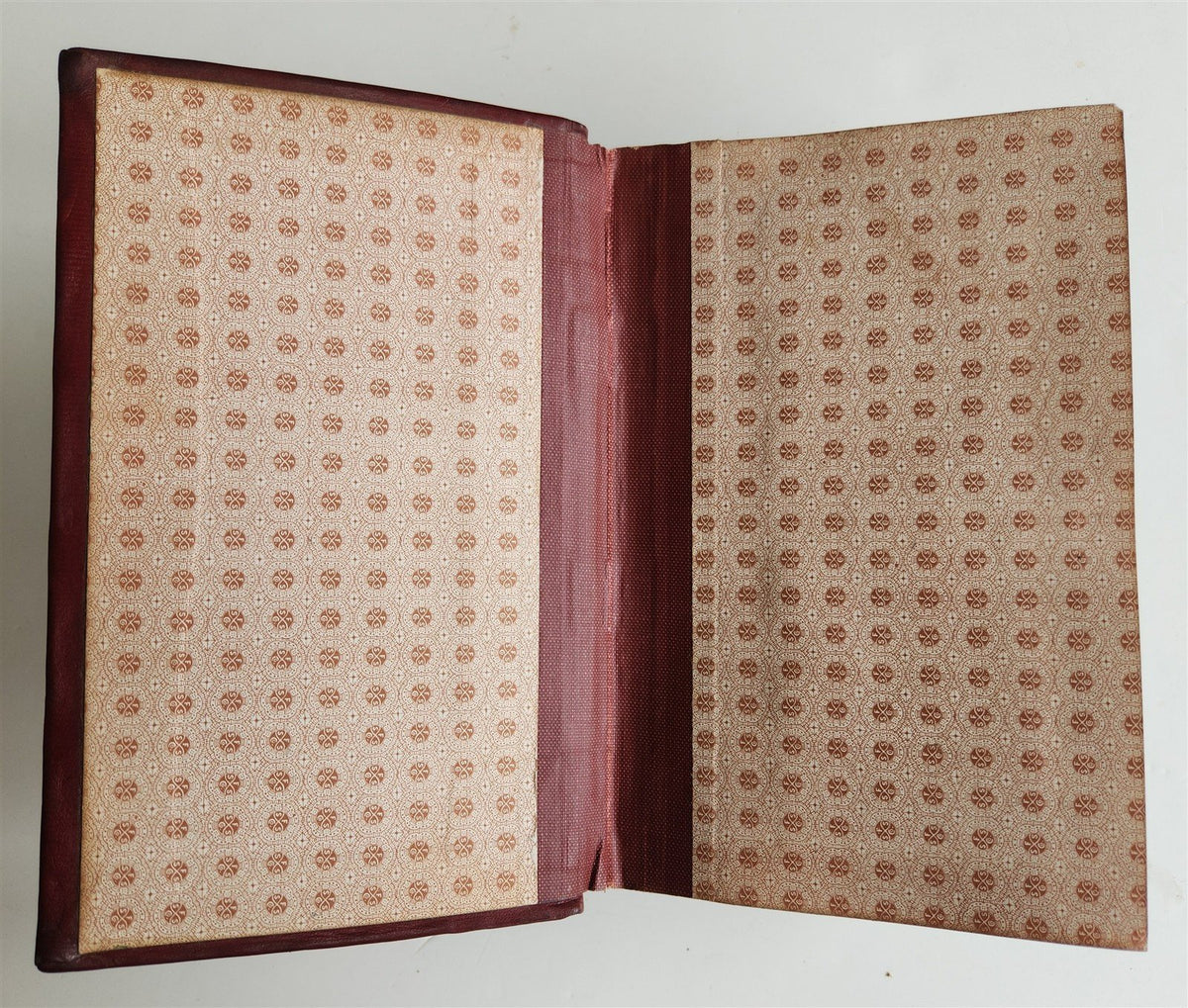 1913 CASH JOURNAL decorative leather binding ANTIQUE