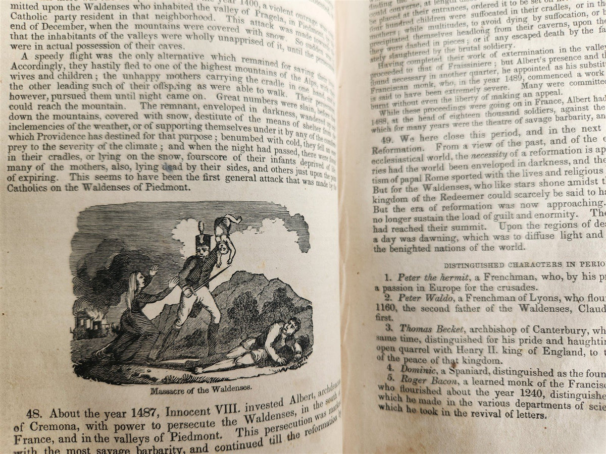1839 CHURCH HISTORY RELIGIOUS RITES of JEWS MAHOMETANS CHRISTIAN SECTS antique