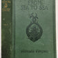 1899 FROM SEA TO SEA letters of travel by RUDYARD KIPLING antique Vol. I