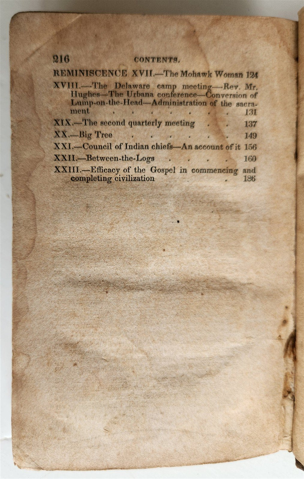 1850 INDIAN MISSIONARY REMINISCENCES ... OF WYANDOT NATION antique AMERICANA