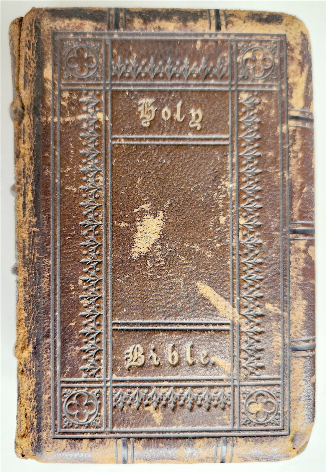 1858 BIBLE in ENGLISH OLD and NEW TESTAMENT antique AMERICANA