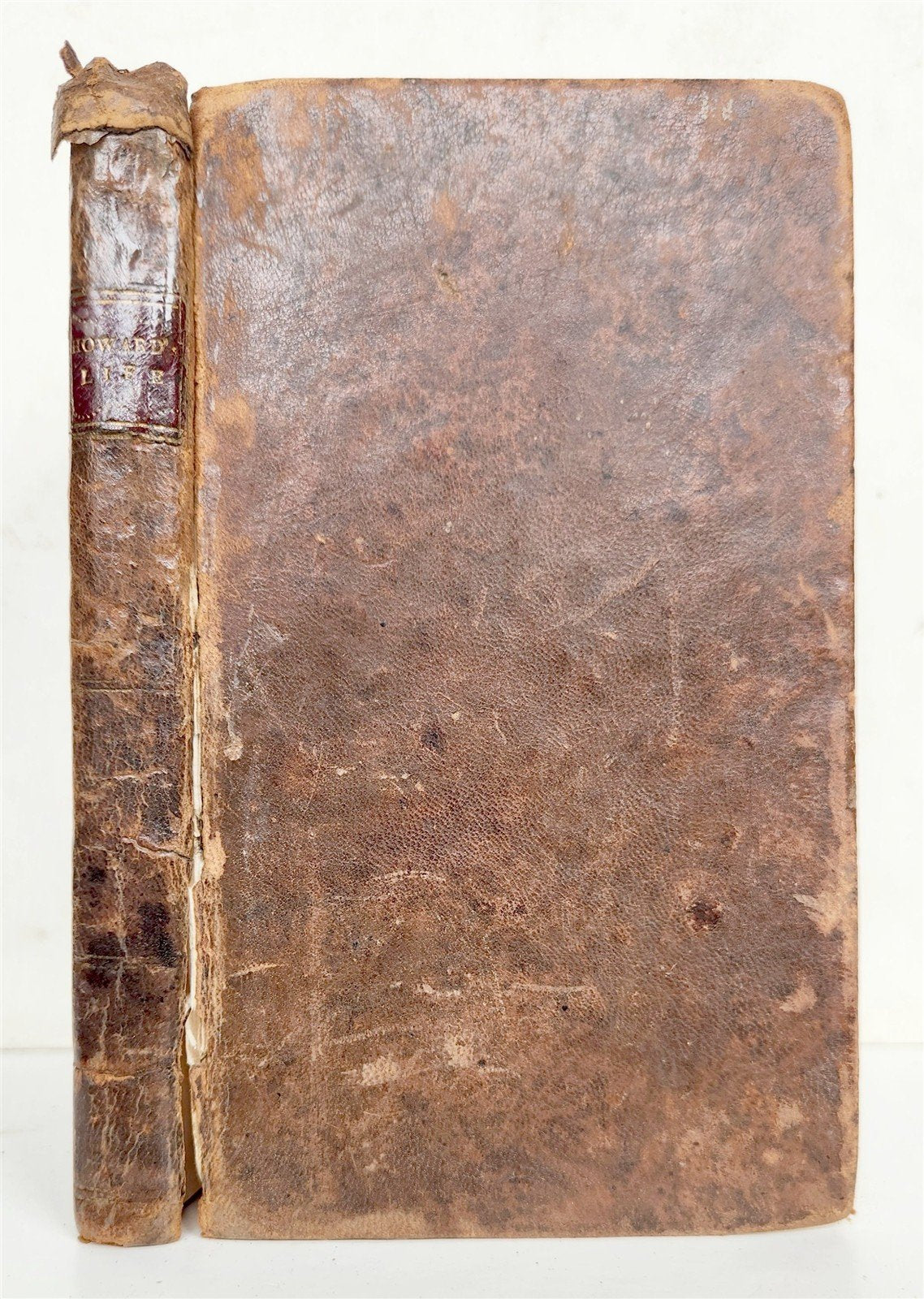 1794 LIFE TRAVES & PHILANTROPIC LABORS of JOHN HOWARD PRISON REFORMER antique