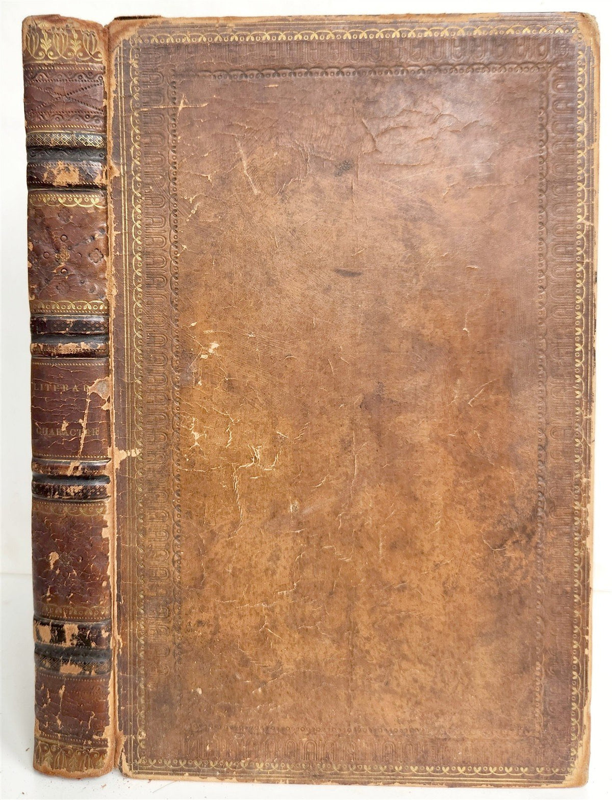 1818 THE LITERARY CHARACTER illustrated by the history of MEN of GENIUS antique