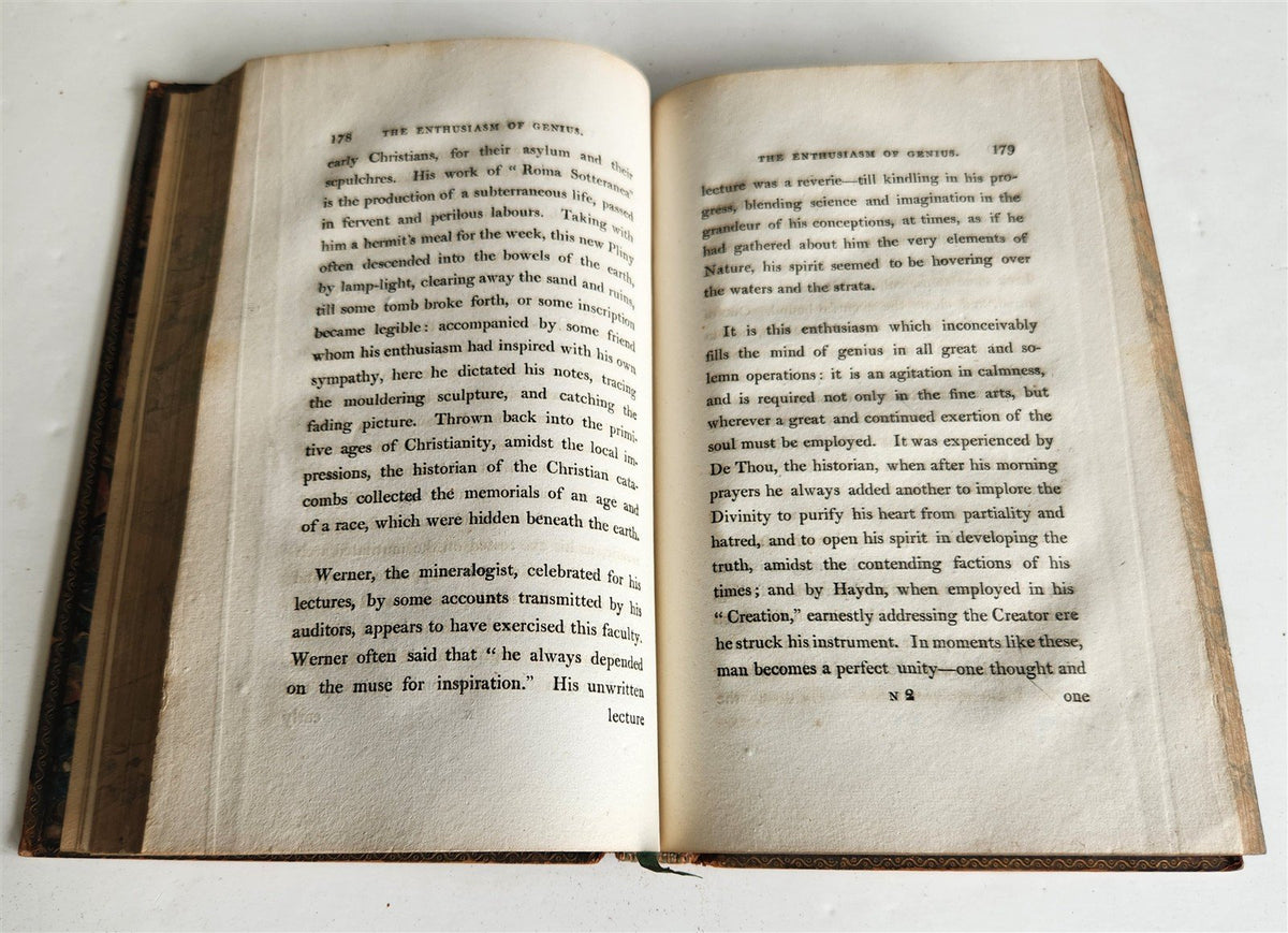 1818 THE LITERARY CHARACTER illustrated by the history of MEN of GENIUS antique
