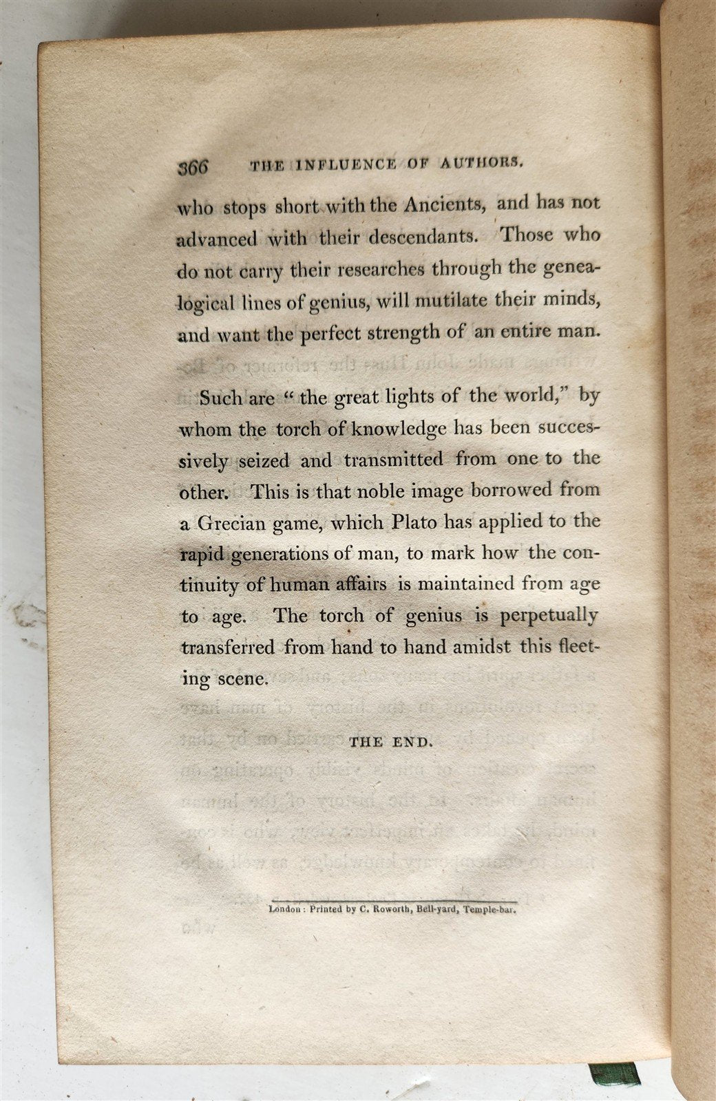 1818 THE LITERARY CHARACTER illustrated by the history of MEN of GENIUS antique