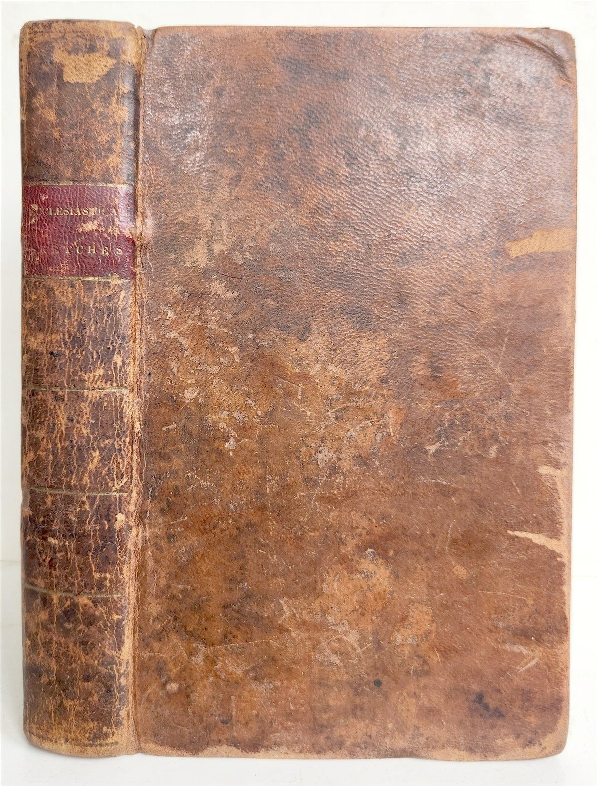 1821 ECCLESIASTICAL HISTORY of STATE of MAINE by J. Greenleaf antique AMERICANA