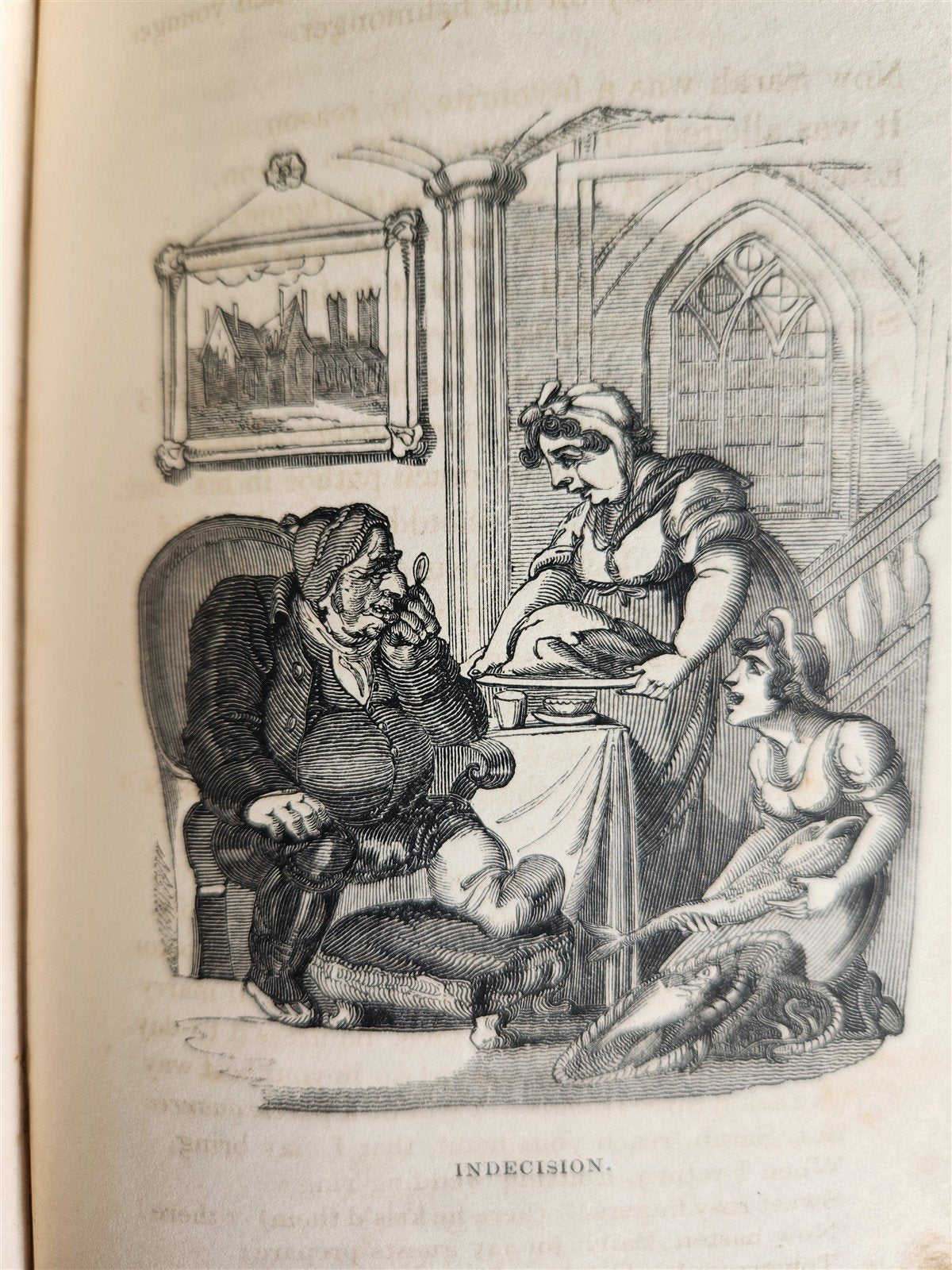 1831 HUMOURIST companion for Christmas fireside by Harrison antique ILLUSTRATED