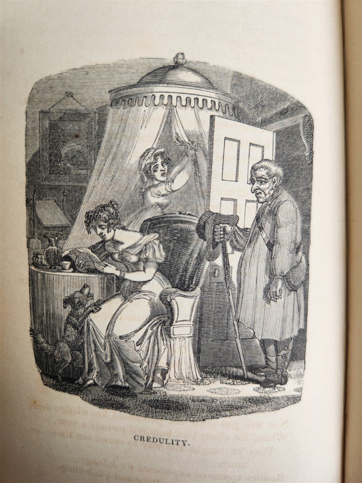 1831 HUMOURIST companion for Christmas fireside by Harrison antique ILLUSTRATED