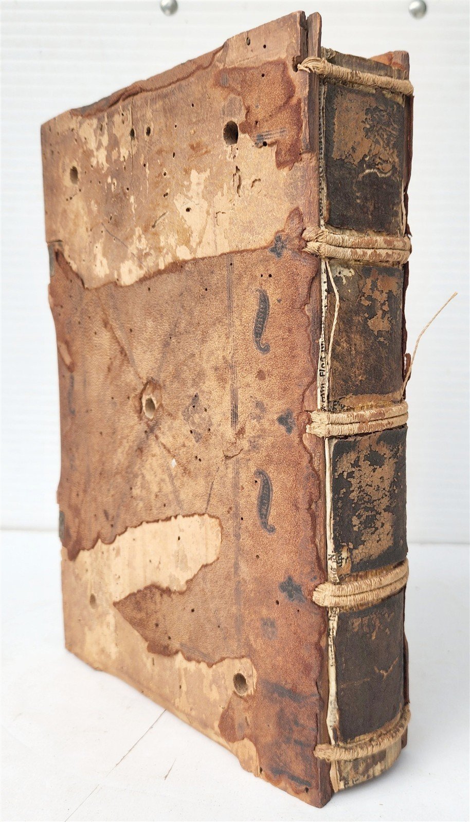 1516 POST-INCUNABULA BIBLE COMMENTARIES by ST. AMBROSE antique