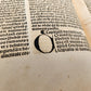 1516 POST-INCUNABULA BIBLE COMMENTARIES by ST. AMBROSE antique