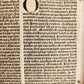1516 POST-INCUNABULA BIBLE COMMENTARIES by ST. AMBROSE antique