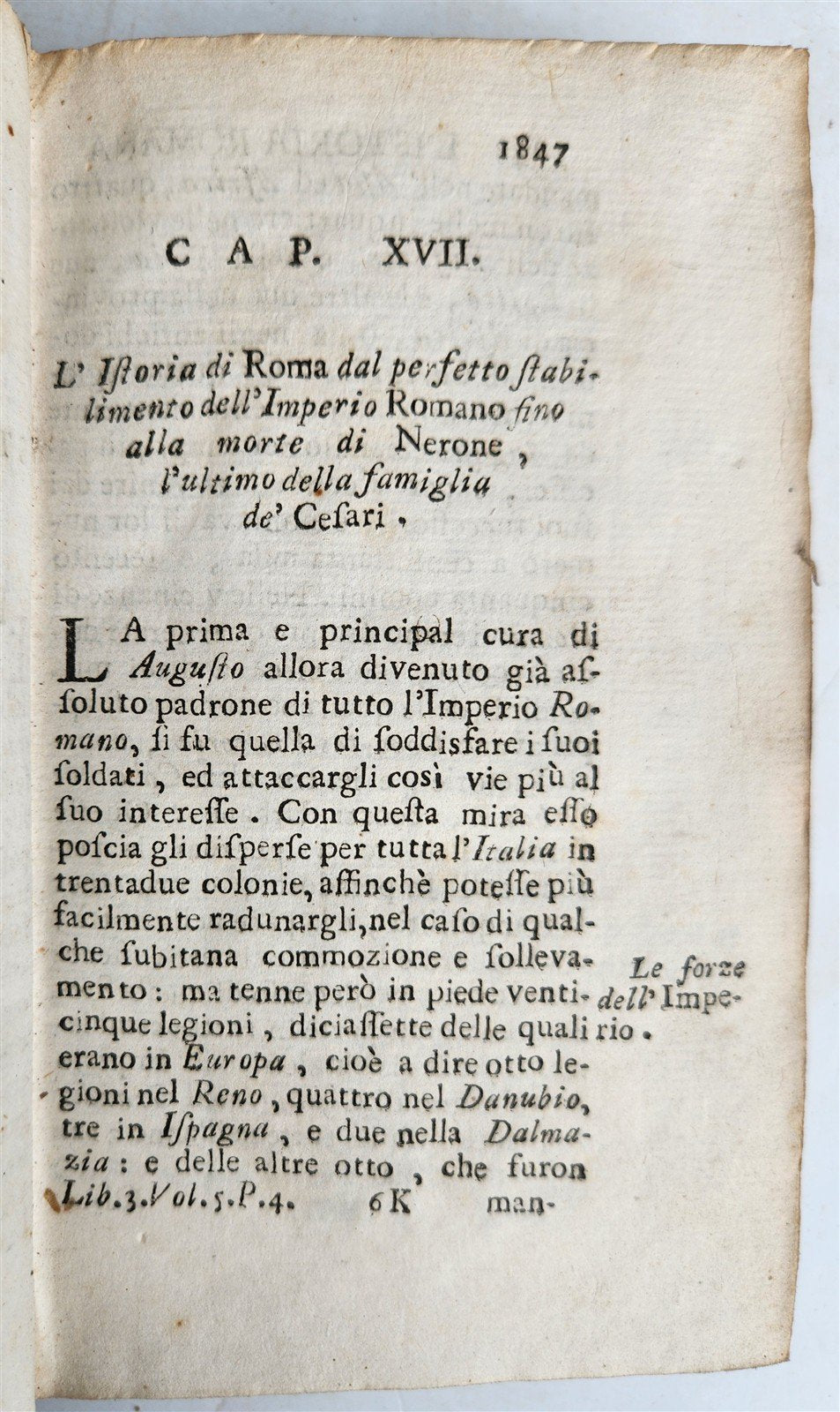 1750s UNIVERSAL HISTORY in ITALIAN 5 VELLUM BOUND VOLUMES antique