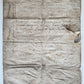 1671 MANUSCRIPT LAW DOCUMENT on VELLUM in FRENCH LANGUAGE antique