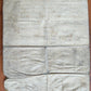 1671 MANUSCRIPT LAW DOCUMENT on VELLUM in FRENCH LANGUAGE antique