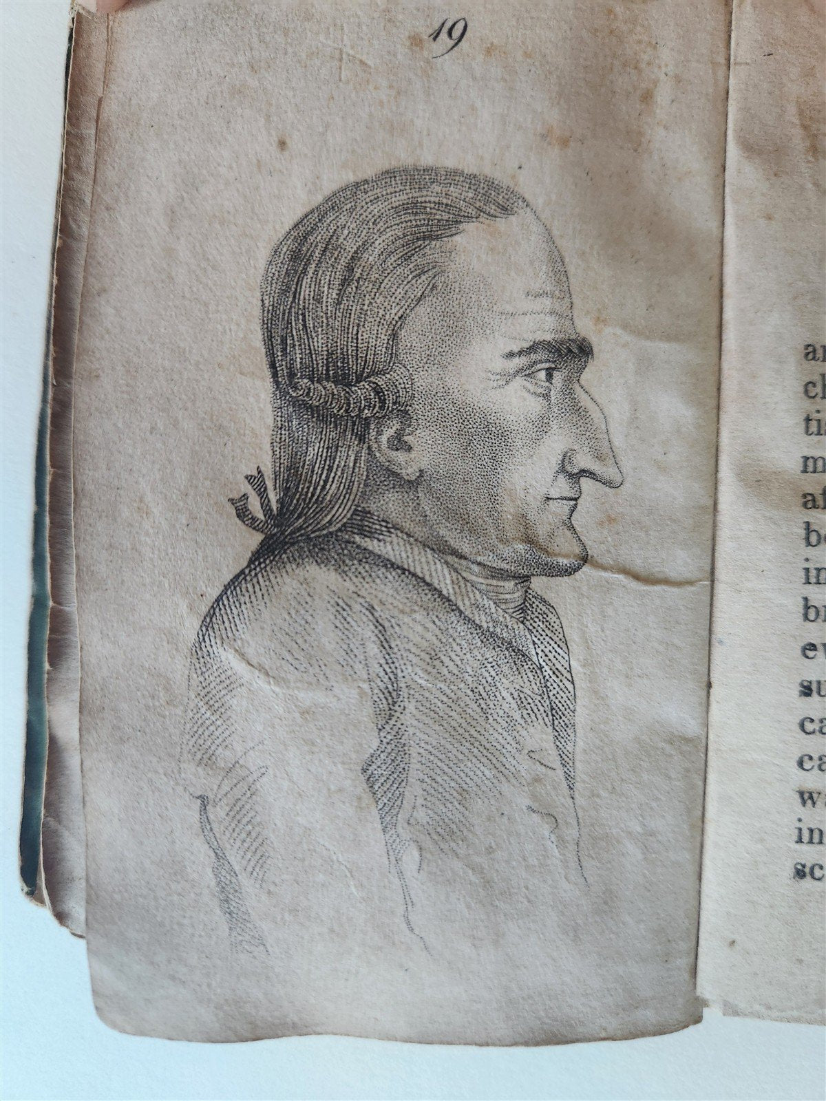 1829 POCKET LAVATER SCIENCE of PHYSIOGNOMY ILLUSTRATED antique AMERICAN EDITION
