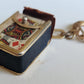 MINIATURE PLAYING CARDS DECK - VINTAGE KEY CHAIN